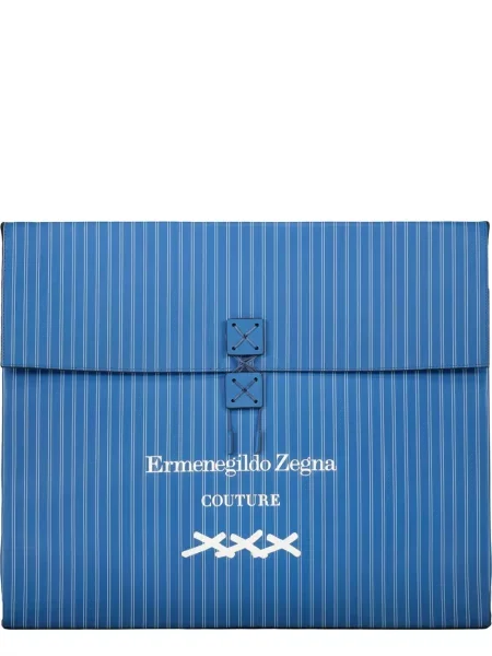 Geantă Zegna cu imagine albastru
