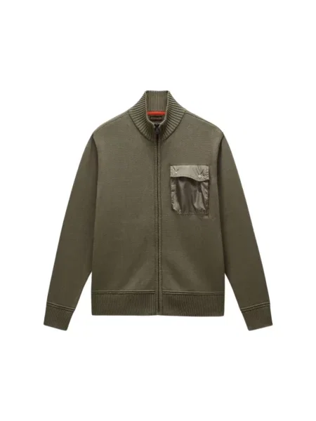 Sweter Napapijri zielony