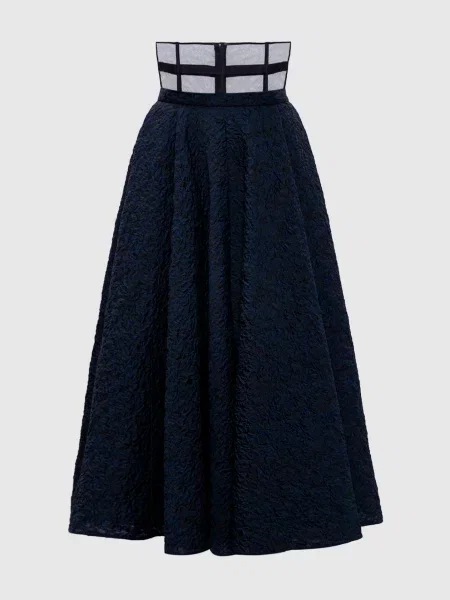 Юбка мини Christian Dior синяя