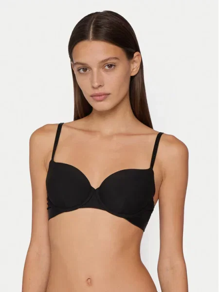 Tommy Hilfiger Сутиен с банели черен