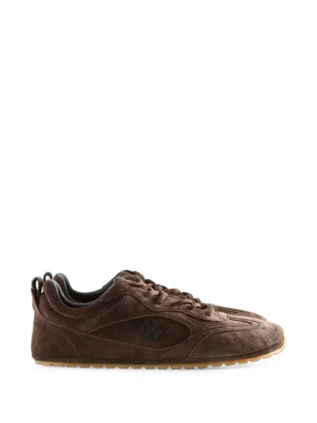 Sneakerși Tory Burch maro
