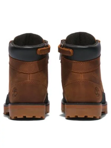 Turistická obuv Timberland Courma Kid Boot W/ Rand hnědá