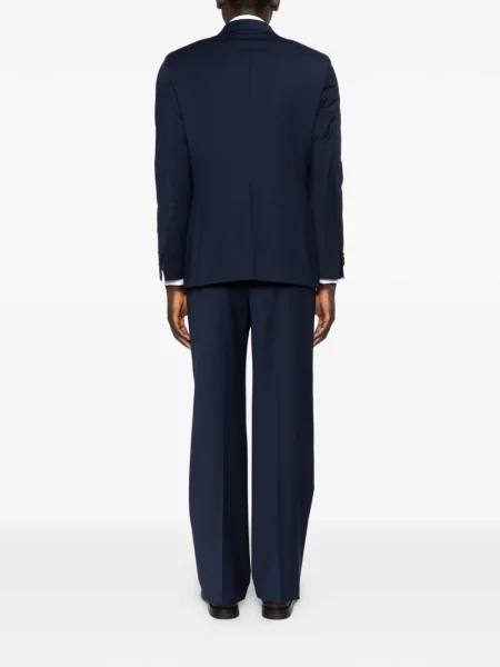 Dvouřadý oblek Manuel Ritz modrý