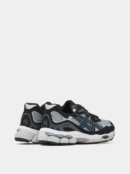 Кожаные повседневные кроссовки Asics синие