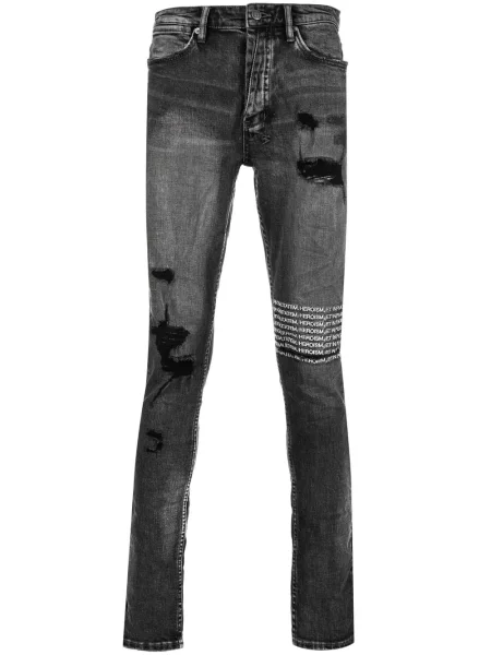 Džíny Ksubi s nízkým pasem černé