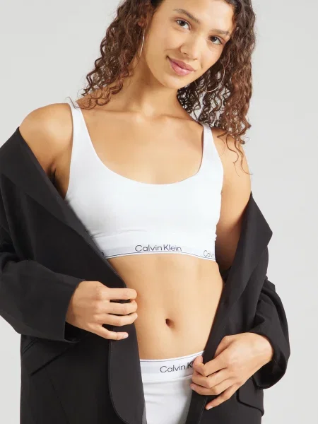 Calvin Klein Underwear Sutien negru alb