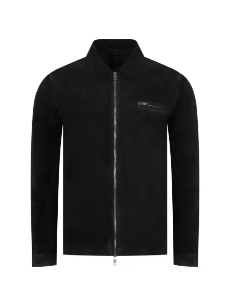 Велурено яке Giorgio Brato черно