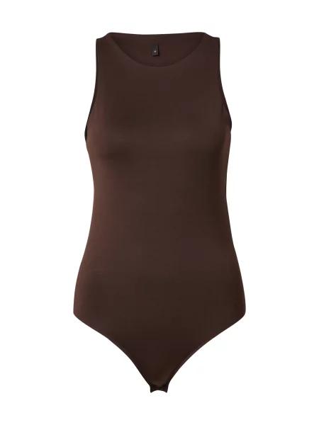 Trendyol Tricou body ciocolatiu