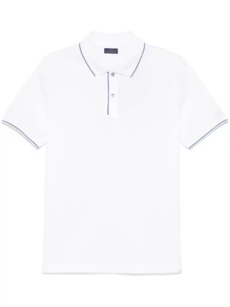 Polo Paul & Shark alb