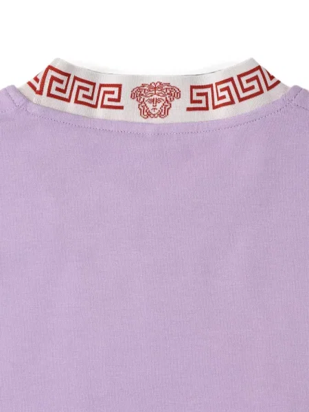 Rochie mini Versace din jerseu violet