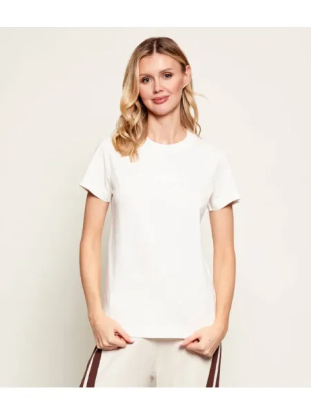 Pinko Tricou START | regular fit alb
