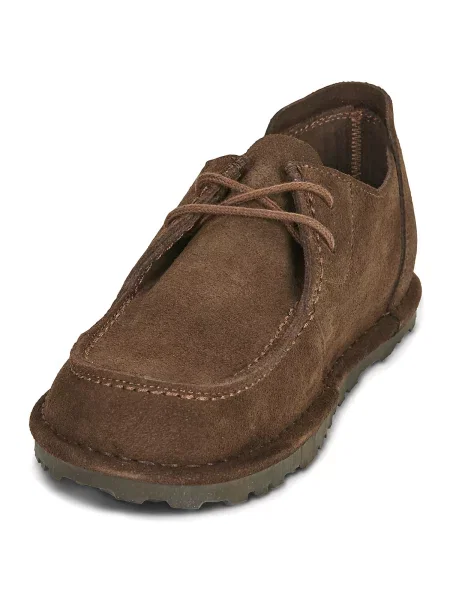 Pantofi Birkenstock din dantelă maro