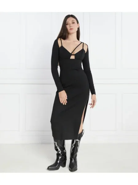 HUGO Rochie Kitana negru