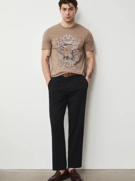 Medicine póló barna