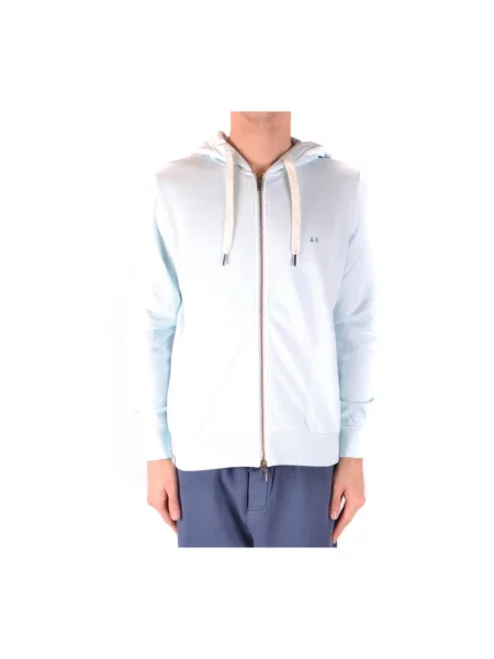 Bluza z kapturem Sun68 z kapturem niebieska