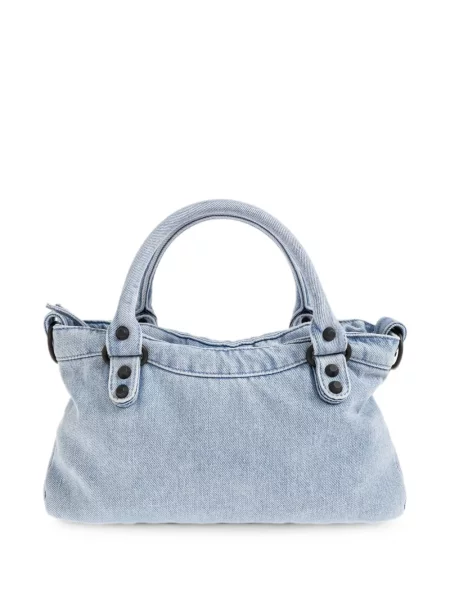 Shopperka Balenciaga niebieska