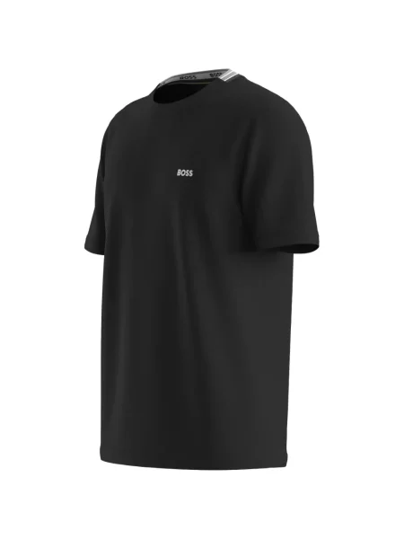 Tricou Boss cu decolteu rotund negru