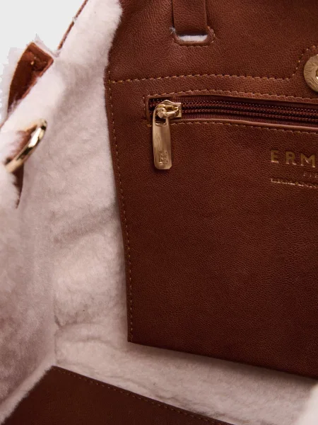 Сумка Ermanno Scervino коричнева