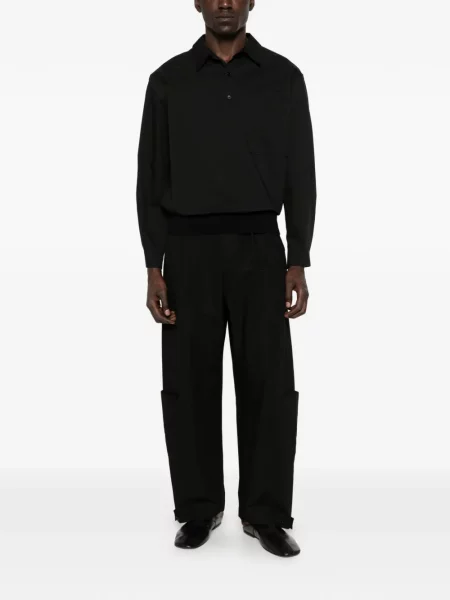 Pantaloni cargo Amomento negru