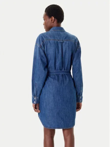 G-Star Raw Jeans obleka Mornarsko modra