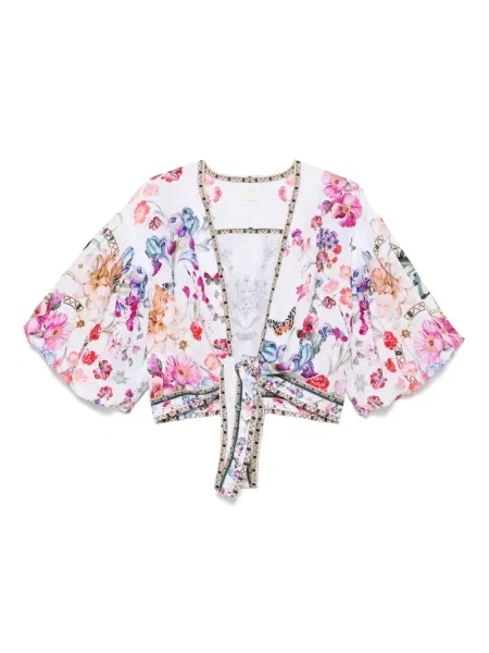 Cropp top Camilla alb