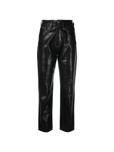 Jeansy straight leg Philipp Plein czarne