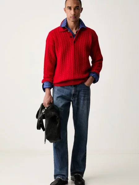 MSGM pulover pentru bărbați cu lână merino