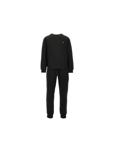 Emporio Armani Underwear komplet lounge z bawełną czarny