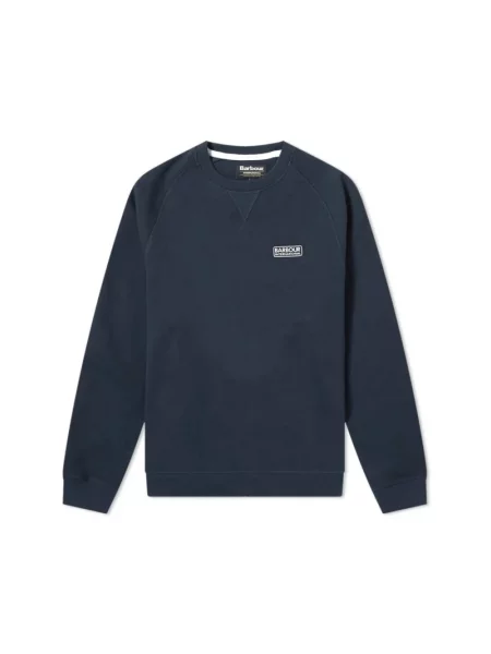 Bluza z kapturem Barbour z kapturem niebieska