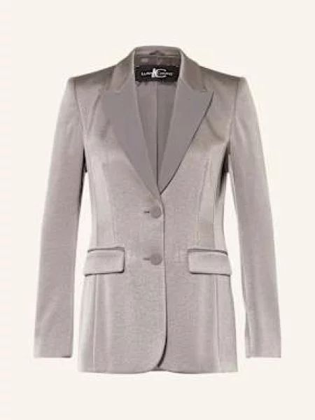 Luisa Cerano Blezer Satynowy silber szara