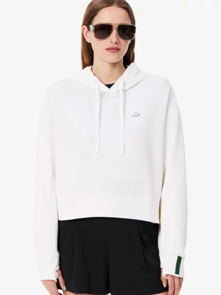 Толстовка Lacoste белая