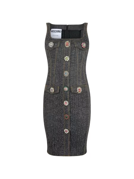 Rochie mini Moschino gri