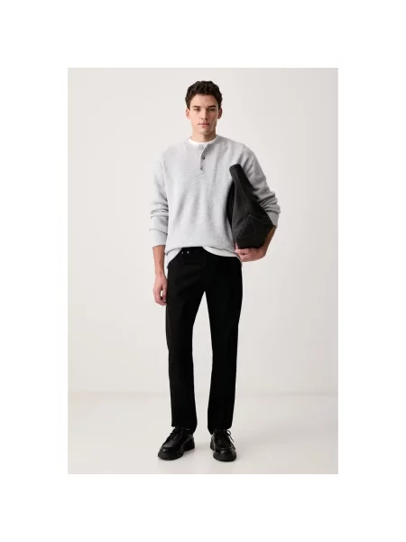 Sweter Levi's wełniany szary