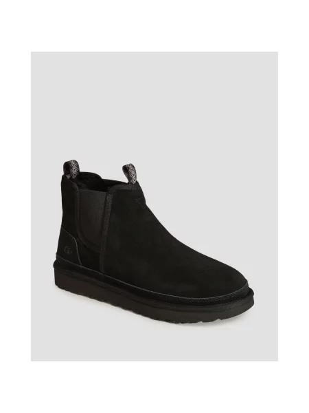 Cizme Din Piele Pentru Bărbați Ugg Neumel Chelsea negre