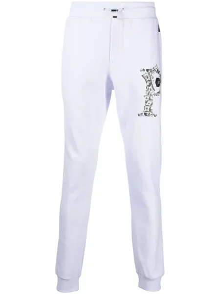 Pantaloni Philipp Plein alb