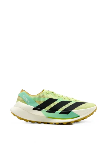 Pantaloni scurți Adidas cu șireturi din dantelă cu model piele de șarpe alb
