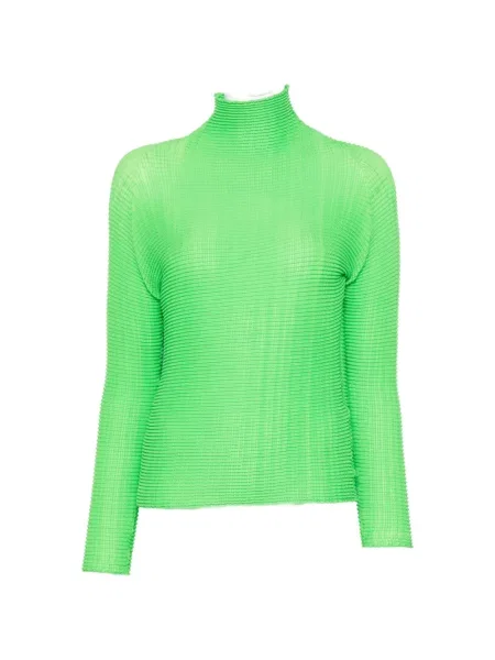 Bluză Issey Miyake verde