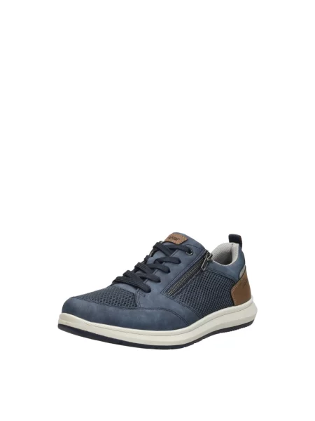 Sneakersy Rieker niebieskie