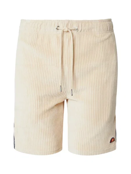 ELLESSE Pantaloni Tomatro crem / bleumarin alb