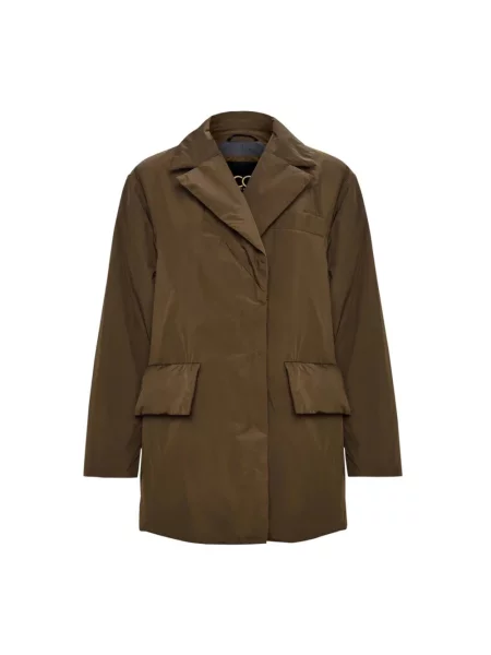 Pikowana marynarka Cesare Gaspari brązowa