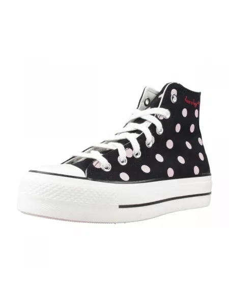 Tornacipő Converse Chuck Taylor All Star Lift Platform Polka Dots fekete