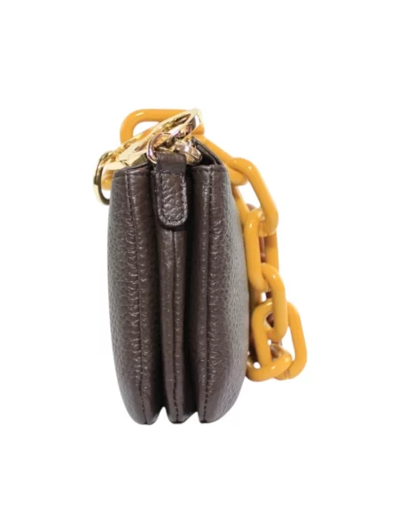 Torebka My Best Bags skórzana brązowa