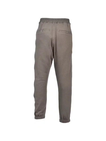Pantaloni Rick Owens alergare cu cordon gri