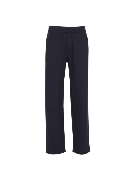 Spodnie Emporio Armani niebieskie