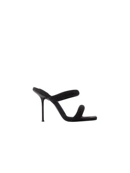 Klapki Alexander Wang czarne