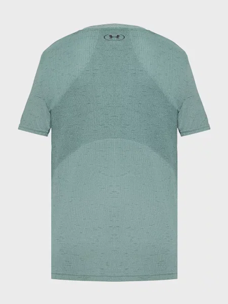 Безшовна спортивна футболка Under Armour зелена