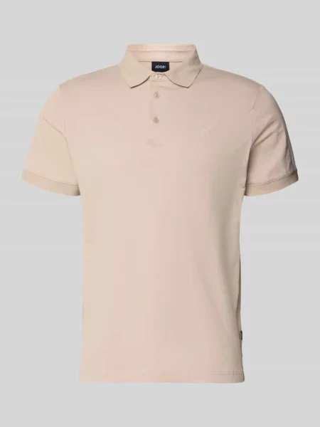 Koszulka polo o kroju regular fit z listwą guzikową model Carlosjuan' Joop! Collection beżowa