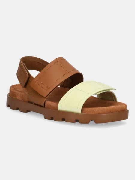 Кожени сандали Camper Brutus Sandal кафяво