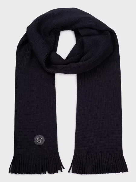 Шарф Boss синий