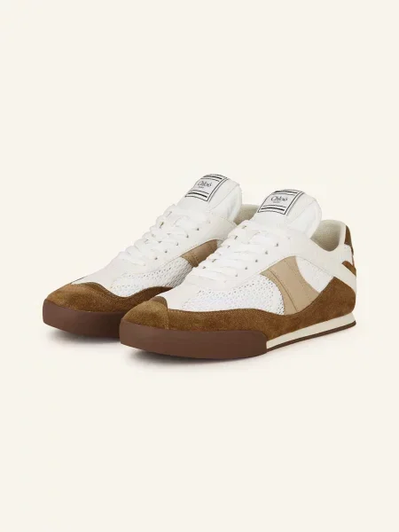 Chloé Sneakersy braun brązowe